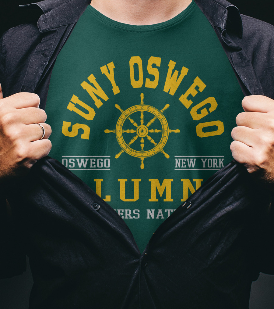 SUNY Oswego Alumni New York Lakers Nation T-Shirt
