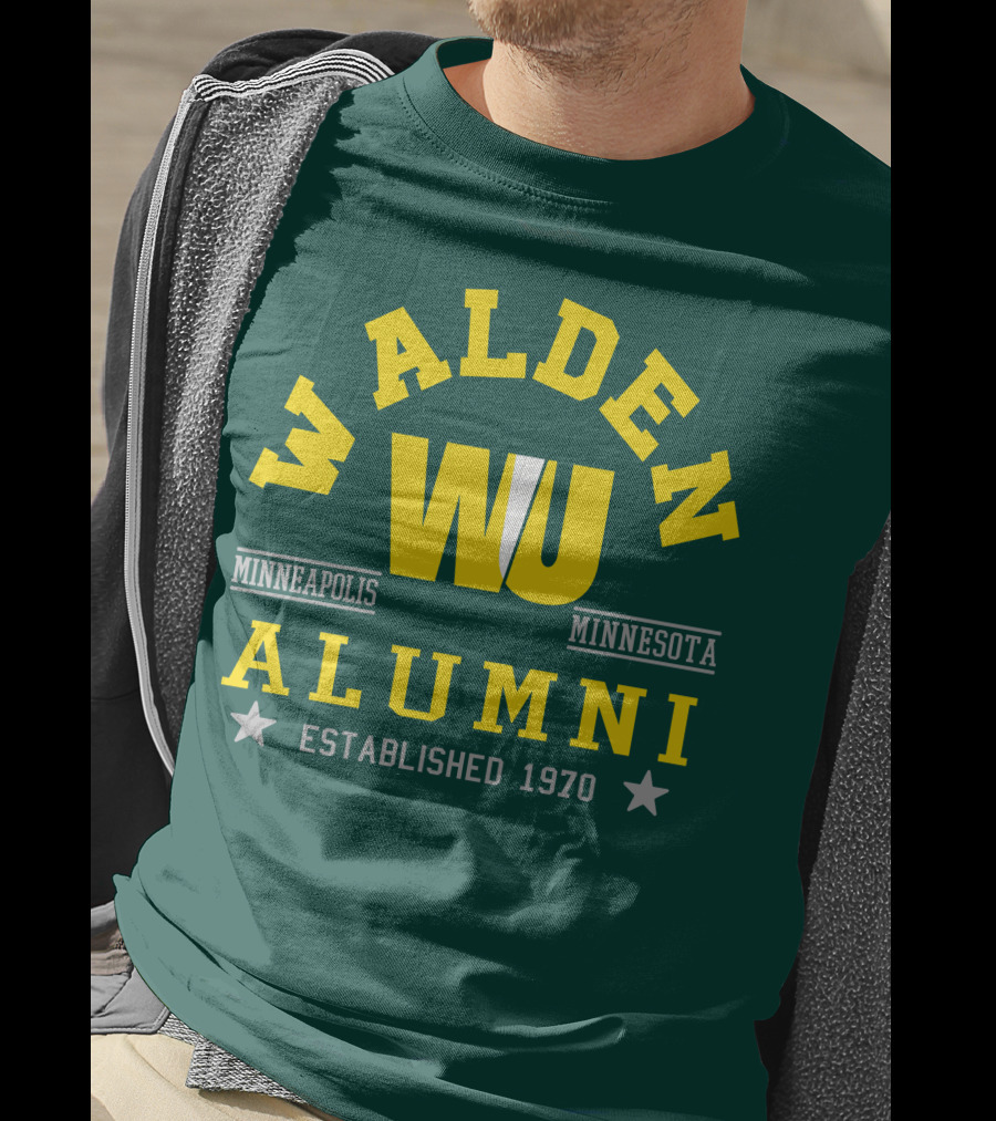 Walden University Alumni Minneapolis Minnesota Established 1970 WU T-Shirt