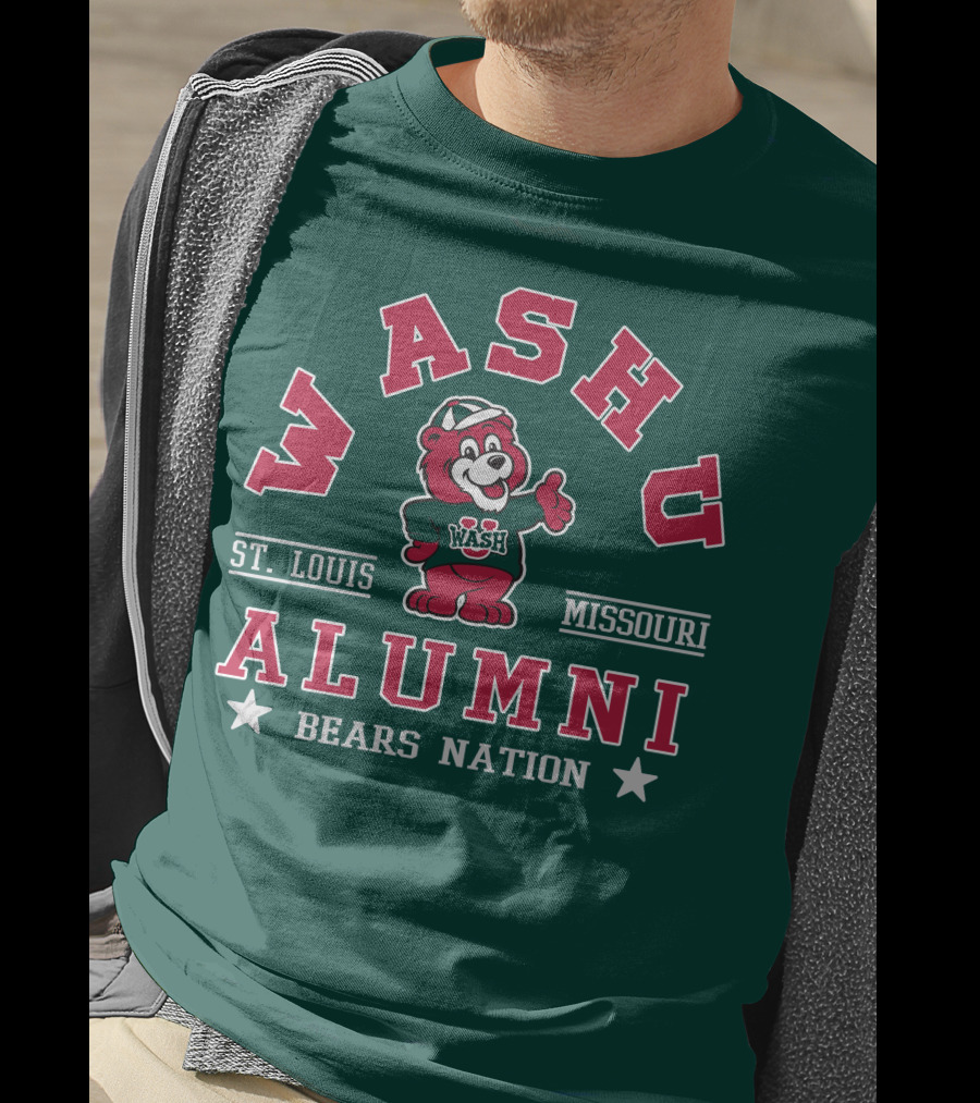 WASHU St. Louis Missouri Alumni Bears Nation T-Shirt