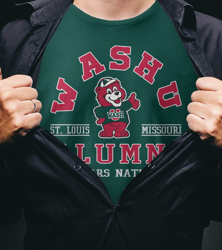 WASHU St. Louis Missouri Alumni Bears Nation T-Shirt
