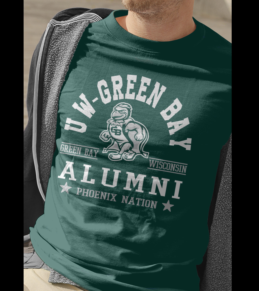 UW-Green Bay Phoenix Wisconsin Alumni Nation T-Shirt