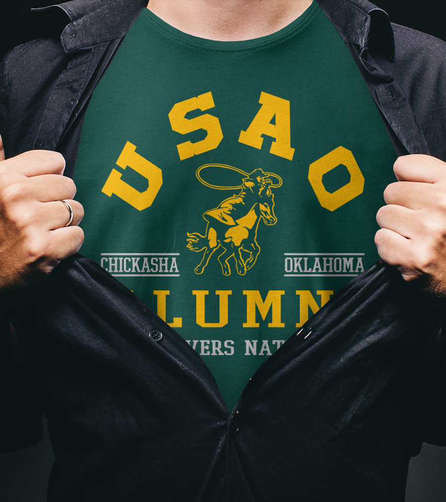 USAO Alumni Drovers Nation Chickasha Oklahoma T-Shirt