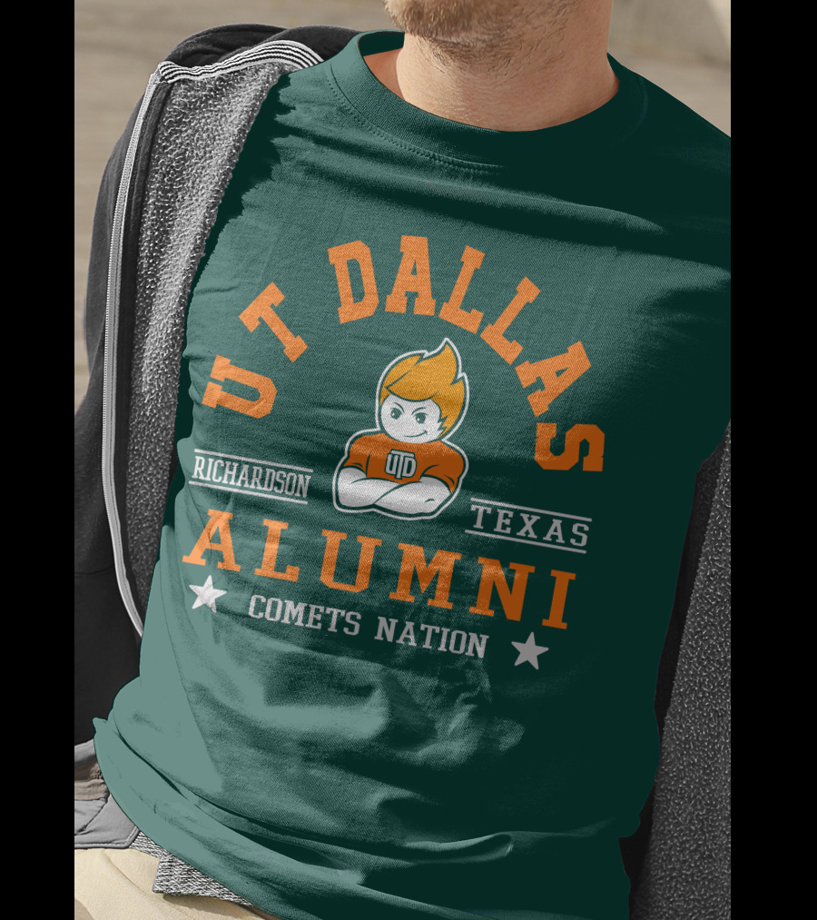 UT Dallas Alumni Comets Nation Richardson Texas T-Shirt