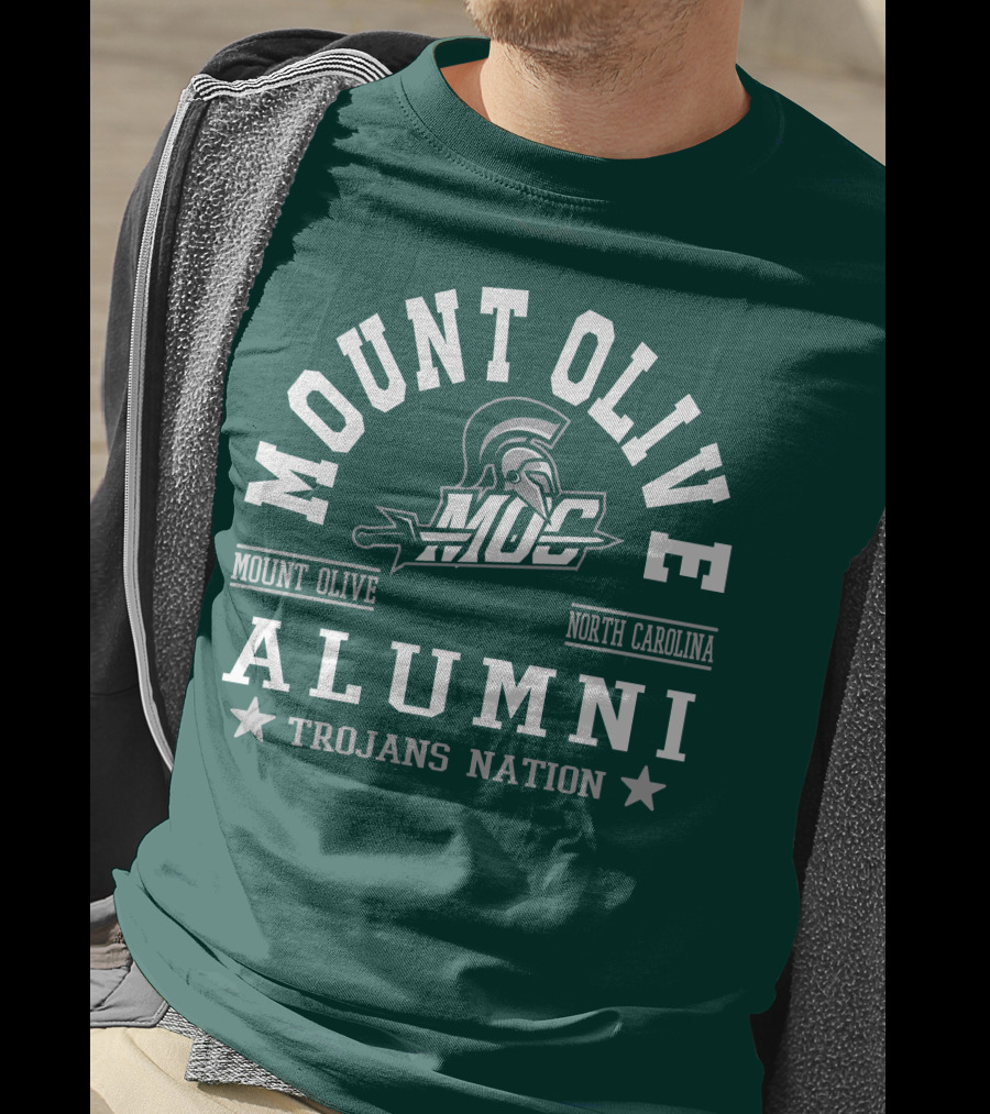 Mount Olive College Alumni Trojans Nation North Carolina MOC T-Shirt
