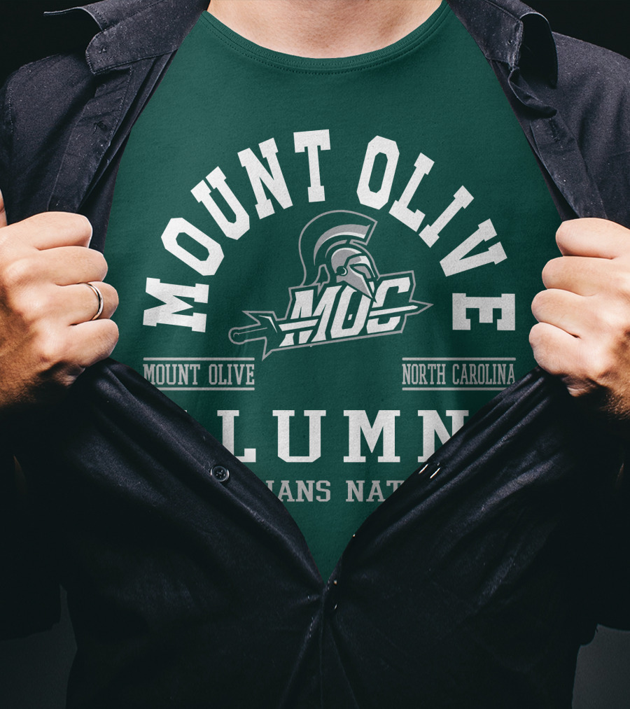 Mount Olive College Alumni Trojans Nation North Carolina MOC T-Shirt