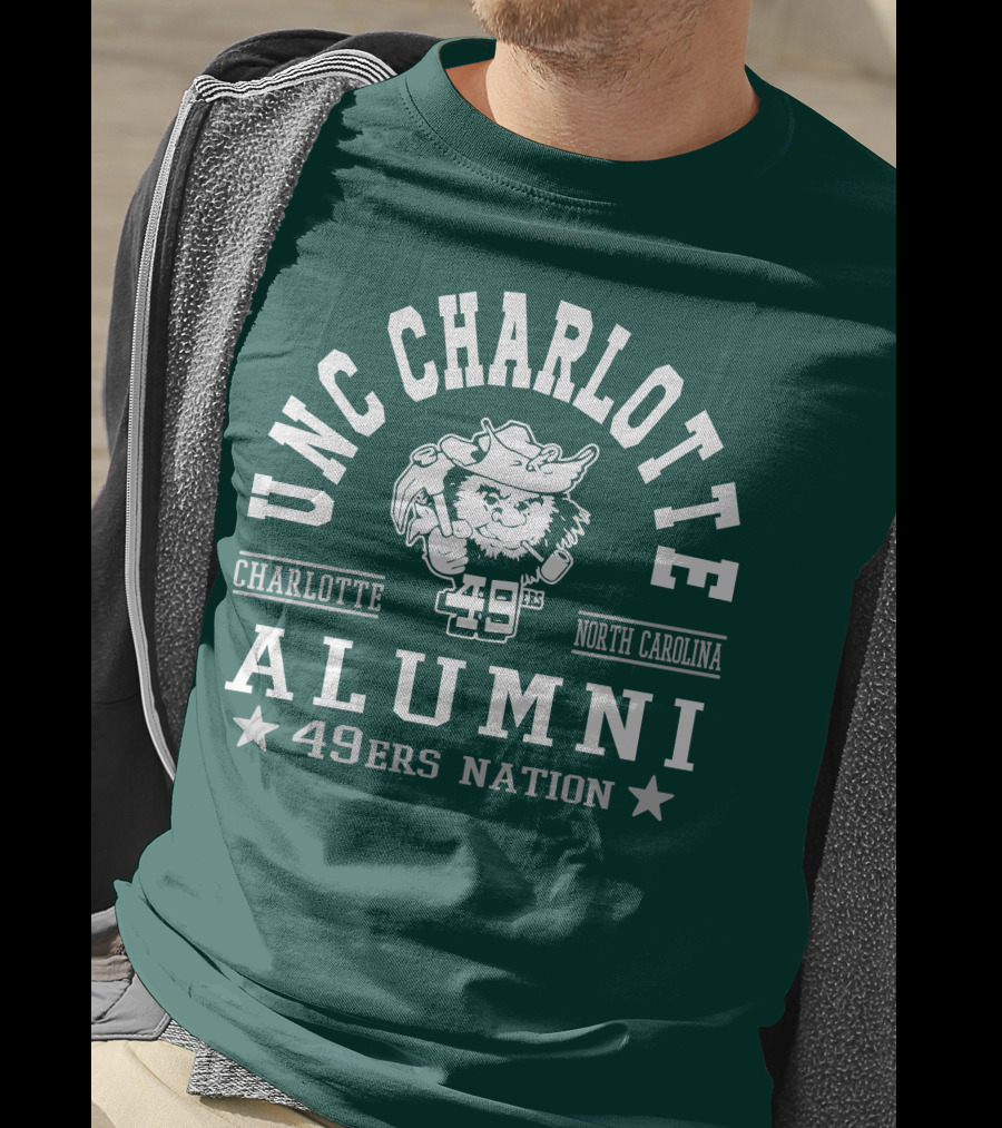 UNC Charlotte Alumni 49ers Nation Charlotte North Carolina T-Shirt