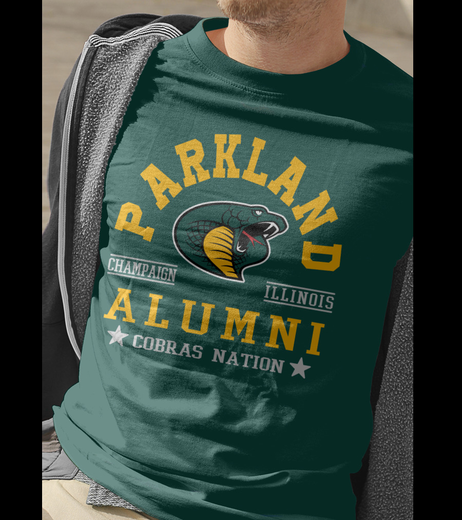 Parkland College Alumni Champaign Illinois Cobras Nation T-Shirt