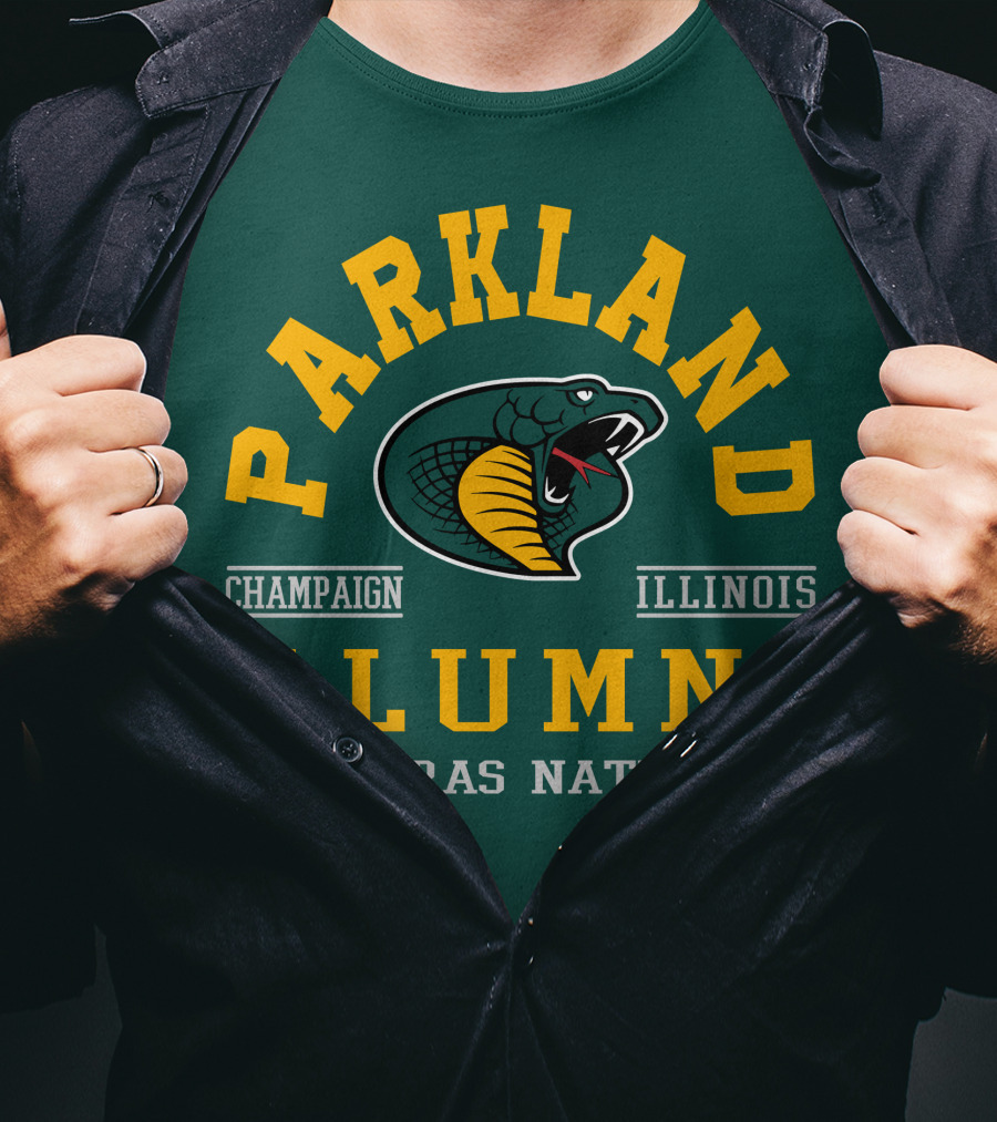 Parkland College Alumni Champaign Illinois Cobras Nation T-Shirt