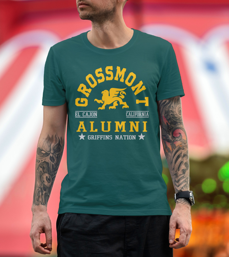 Grossmont College Alumni El Cajon California Griffins Nation T-Shirt