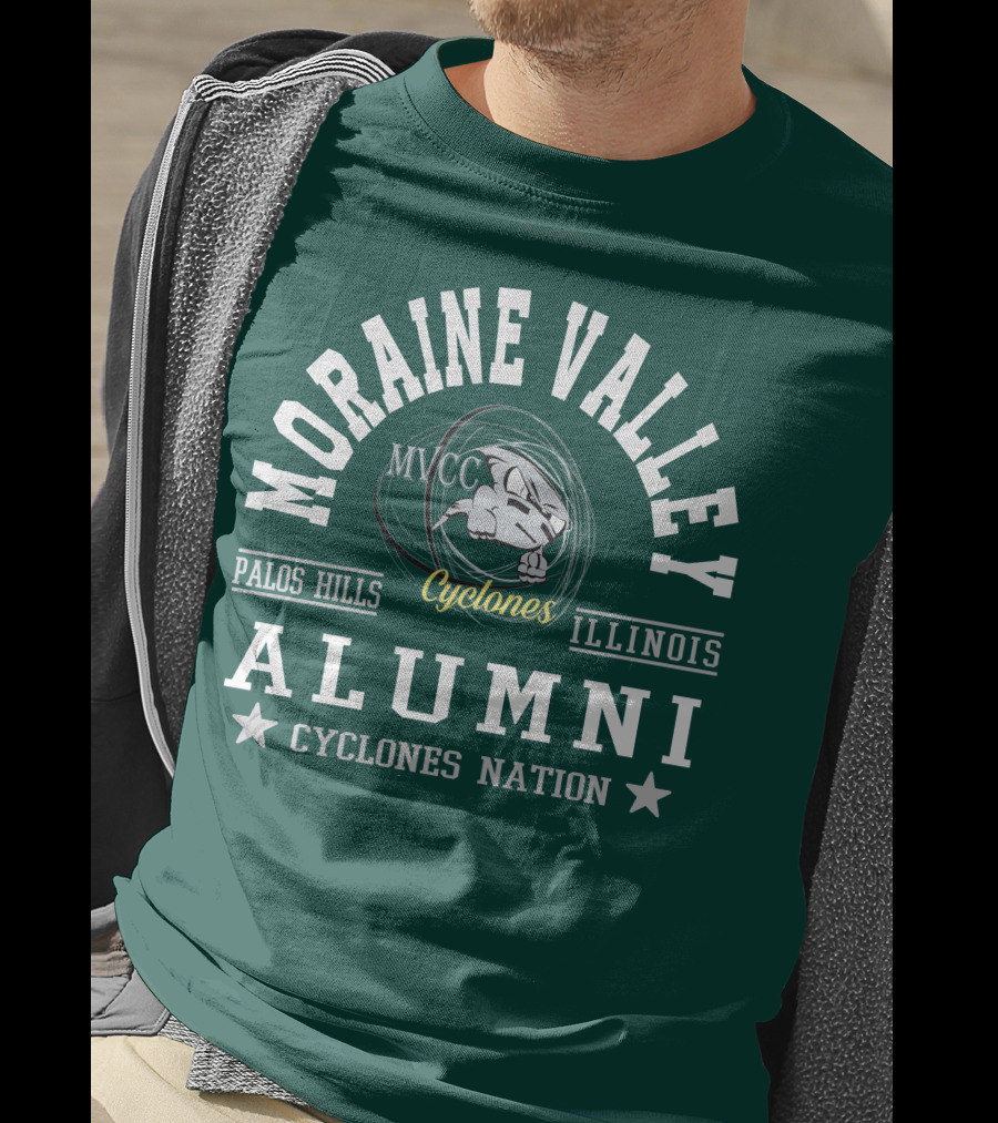 Moraine Valley Cyclones Alumni Palos Hills Illinois Cyclones Nation T-Shirt
