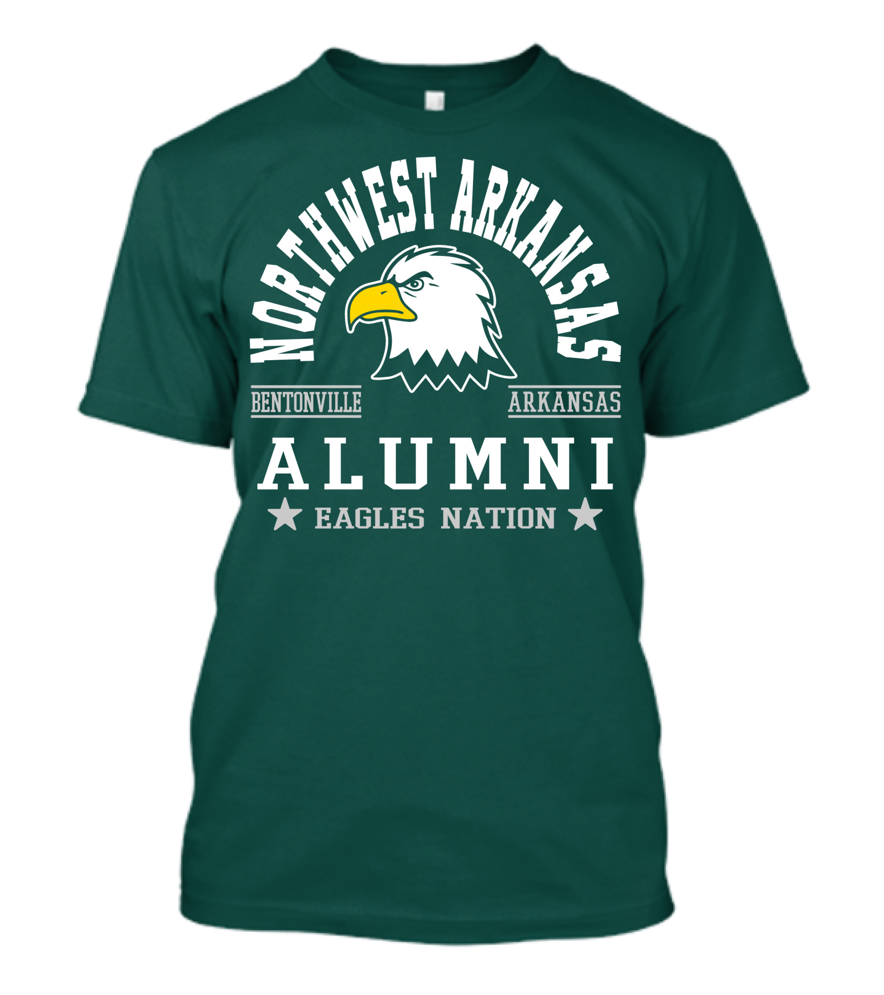 Northwest Arkansas Bentonville Alumni Eagles Nation T-Shirt