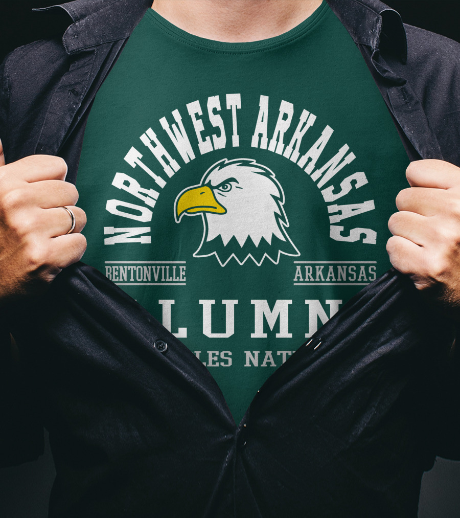 Northwest Arkansas Bentonville Alumni Eagles Nation T-Shirt