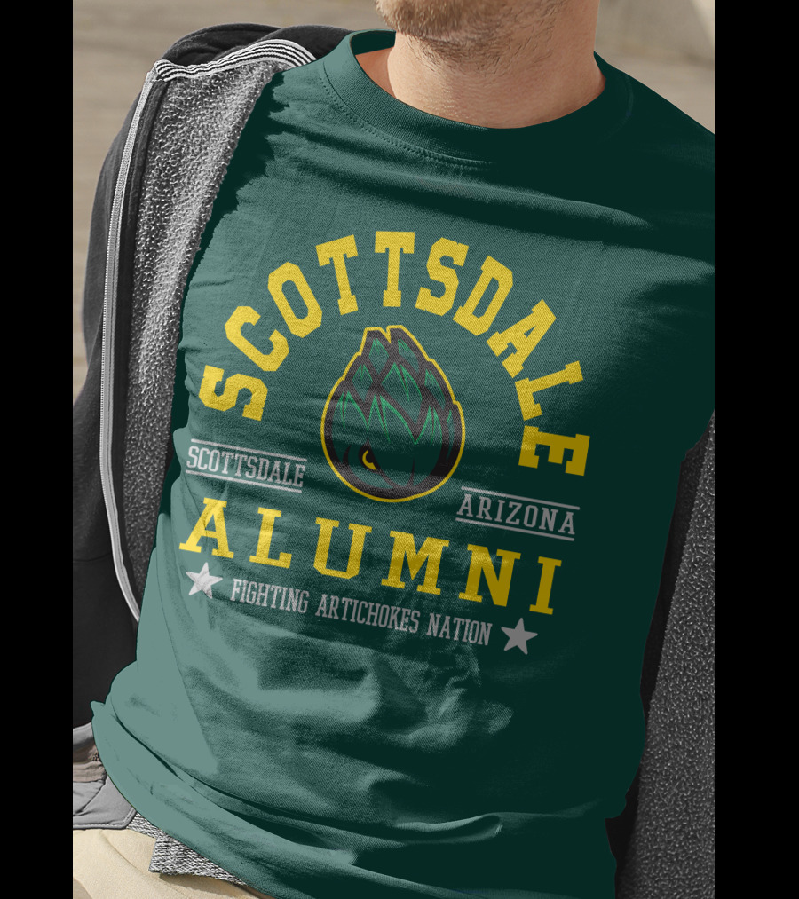 Scottsdale Arizona Alumni Fighting Artichokes Nation T-Shirt