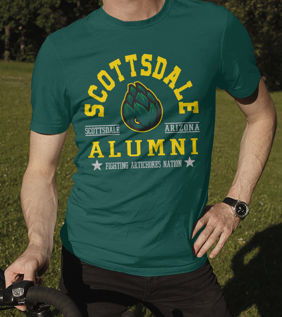 Scottsdale Arizona Alumni Fighting Artichokes Nation T-Shirt