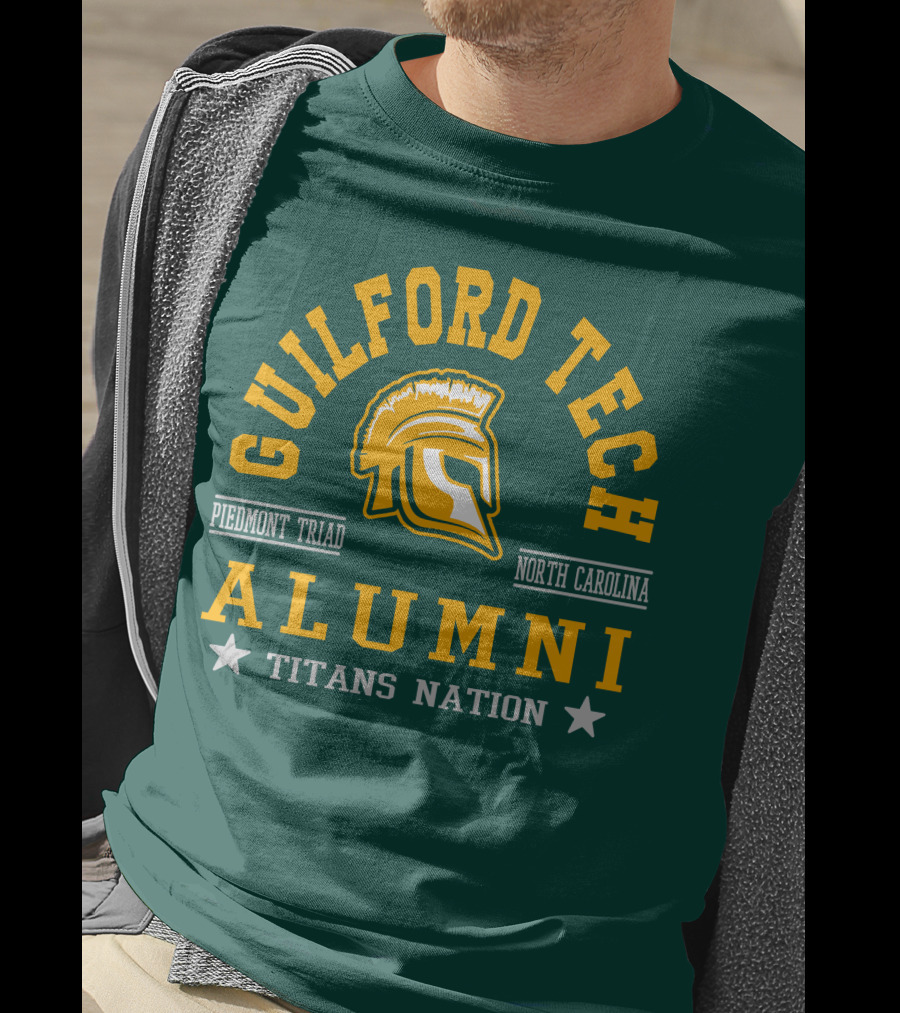 Guilford Tech Alumni Titans Nation Piedmont Triad North Carolina T-Shirt