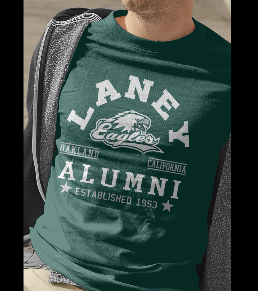 Laney Eagles Alumni Oakland California Established 1953 T-Shirt