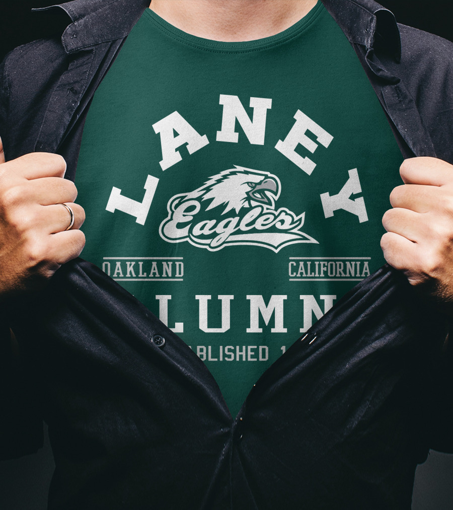 Laney Eagles Alumni Oakland California Established 1953 T-Shirt