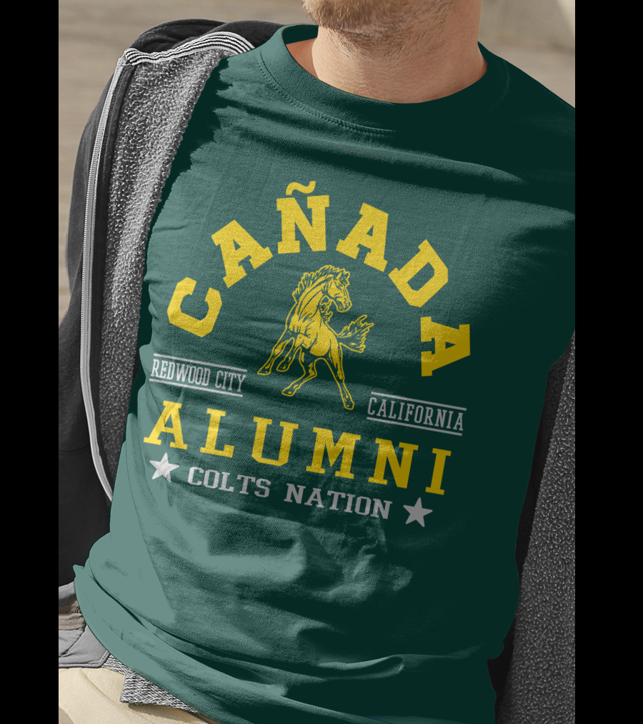 Cañada Alumni Colts Nation Redwood City California T-Shirt