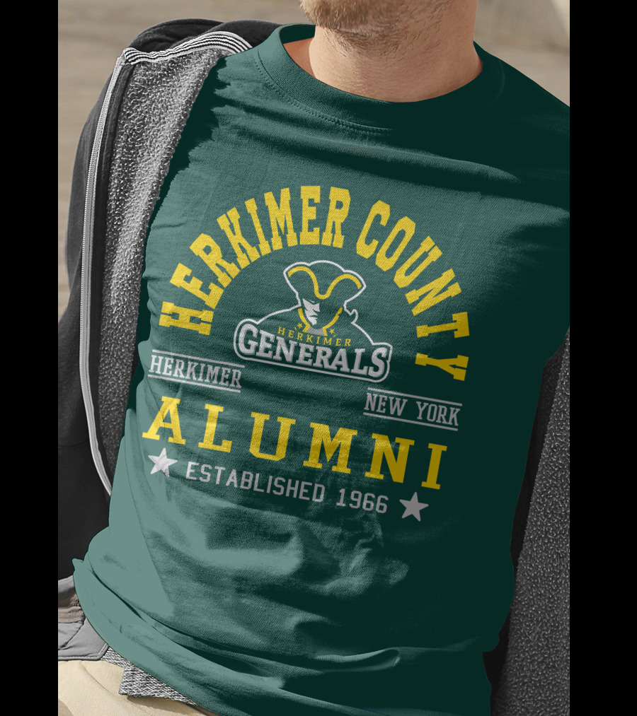 Herkimer County Generals Alumni New York Established 1966 T-Shirt