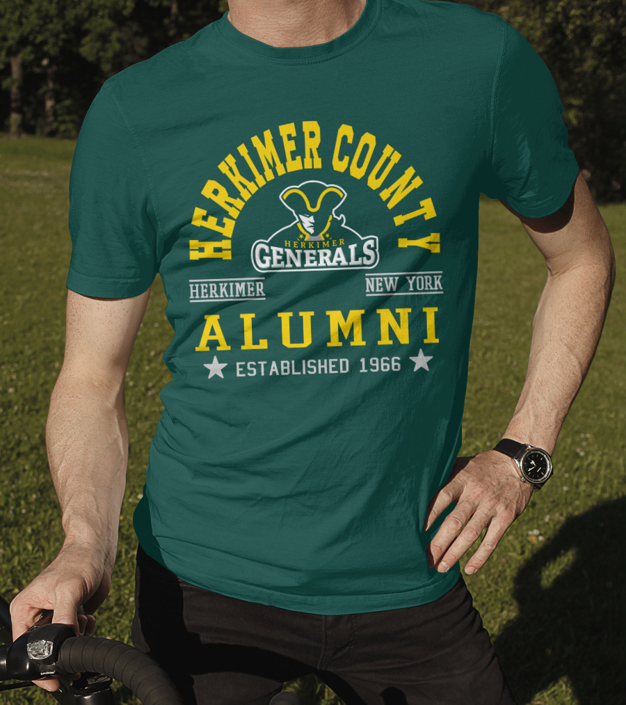 Herkimer County Generals Alumni New York Established 1966 T-Shirt