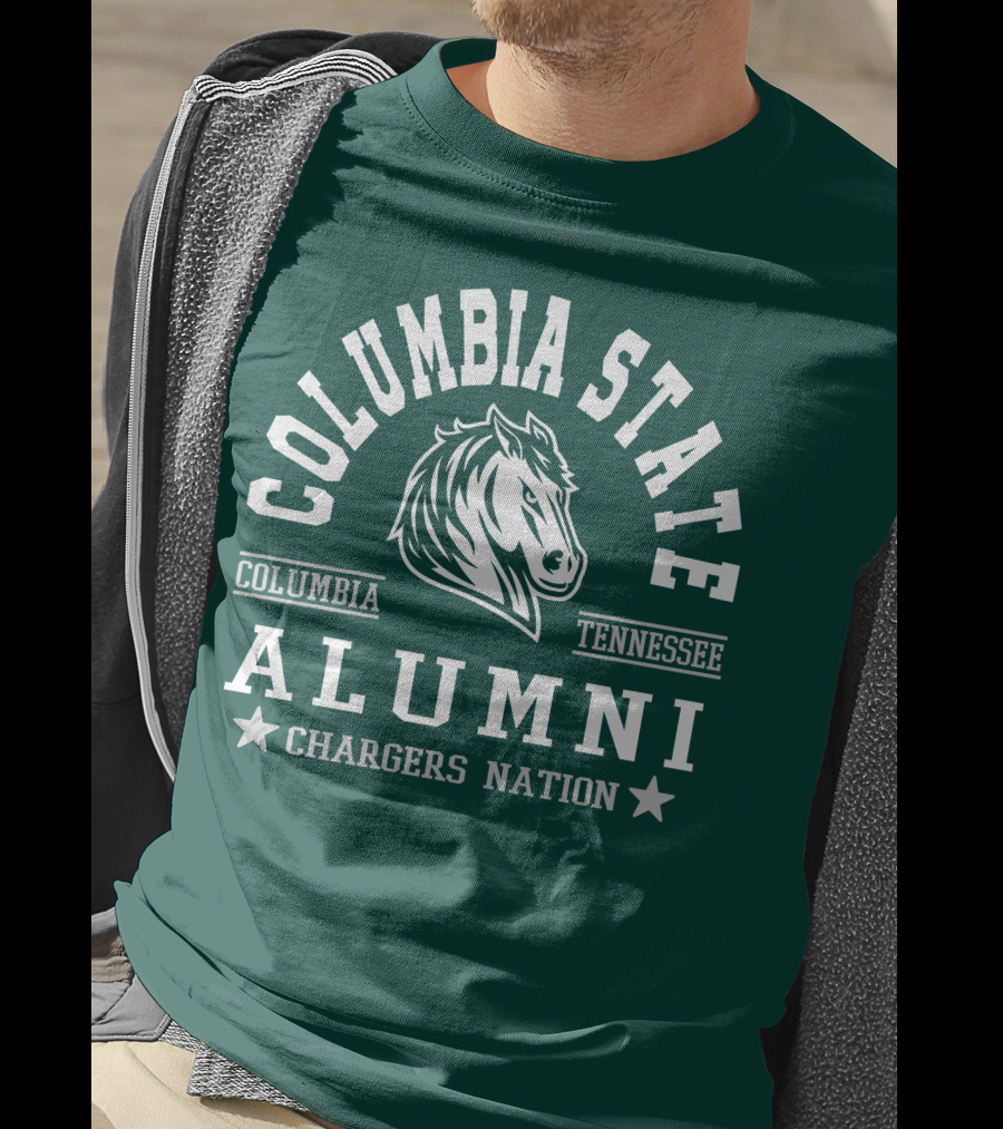 Columbia State Tennessee Alumni Chargers Nation T-Shirt