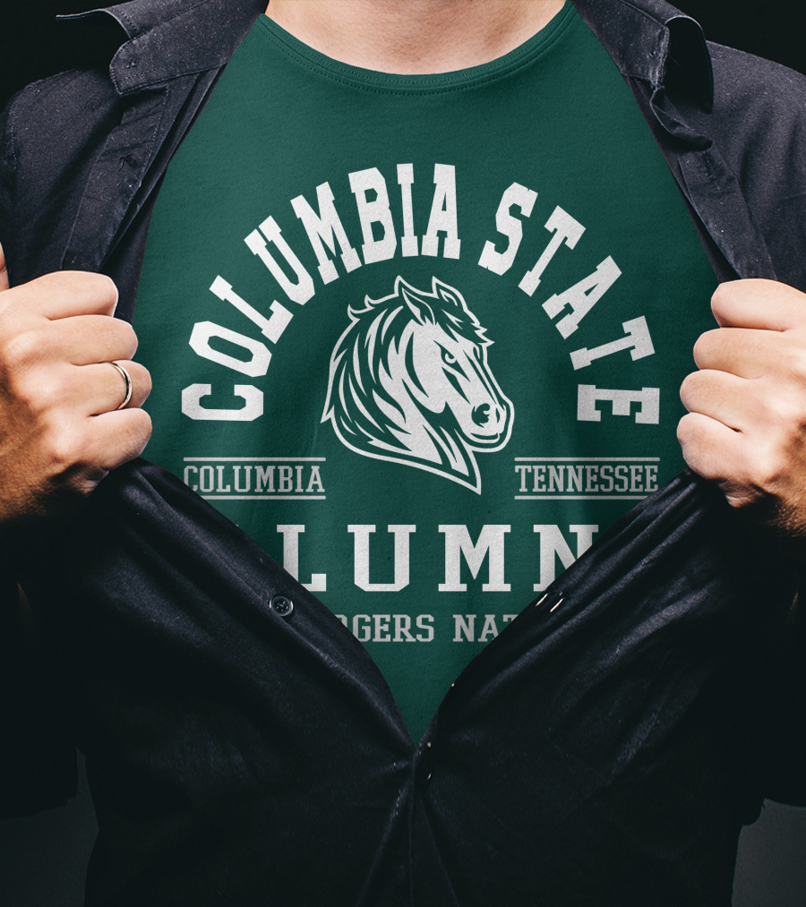 Columbia State Tennessee Alumni Chargers Nation T-Shirt