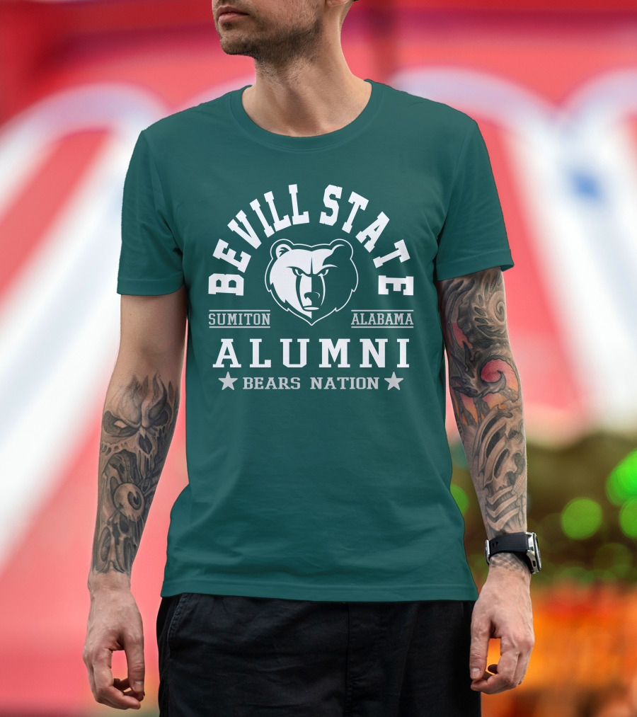 Bevill State College Alumni Bears Nation Sumiton Alabama T-Shirt