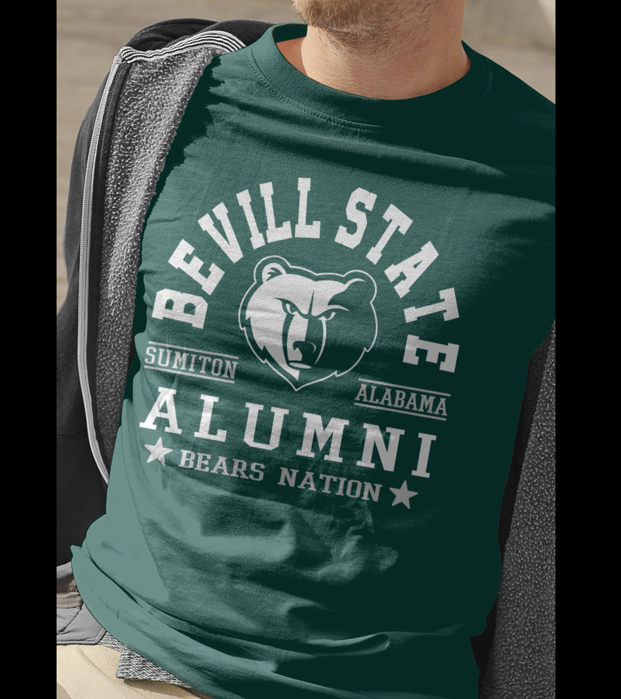 Bevill State College Alumni Bears Nation Sumiton Alabama T-Shirt