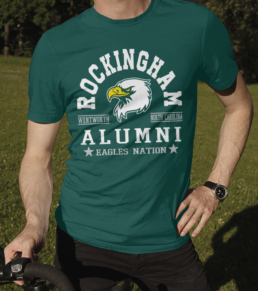 Rockingham Wentworth North Carolina Alumni Eagles Nation T-Shirt
