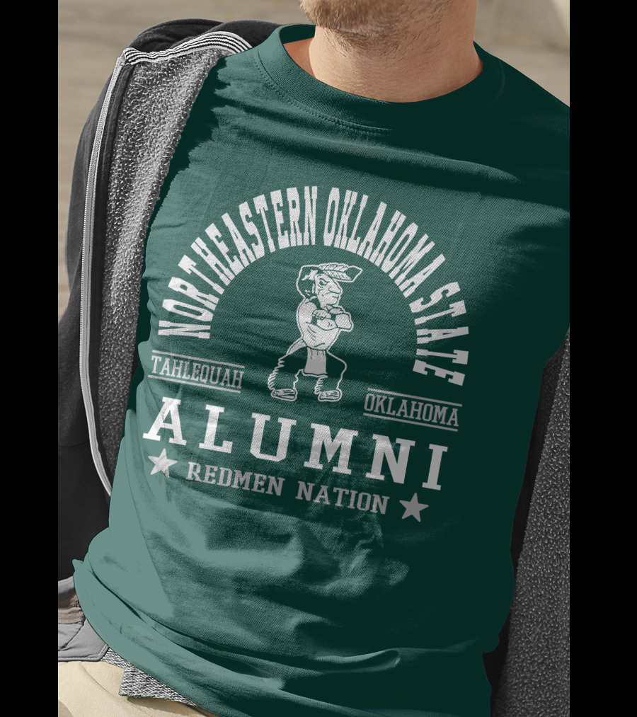 Northeastern Oklahoma State Alumni Tahlequah Oklahoma Redmen Nation T-Shirt