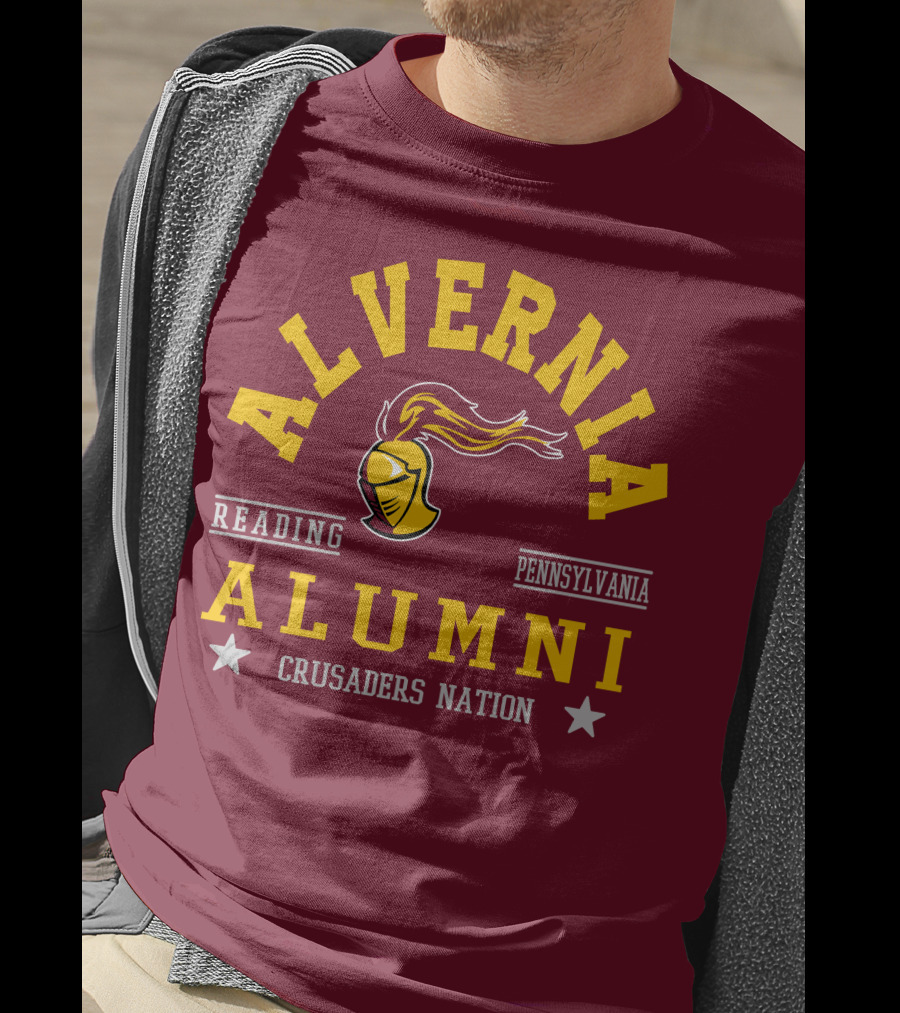 Alvernia Alumni Reading Pennsylvania Crusaders Nation T-Shirt