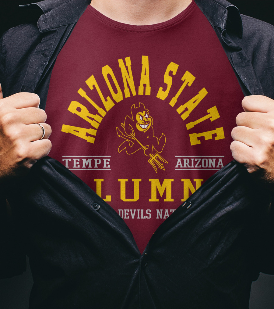 Arizona State Alumni Sun Devils Nation Tempe Arizona T-Shirt