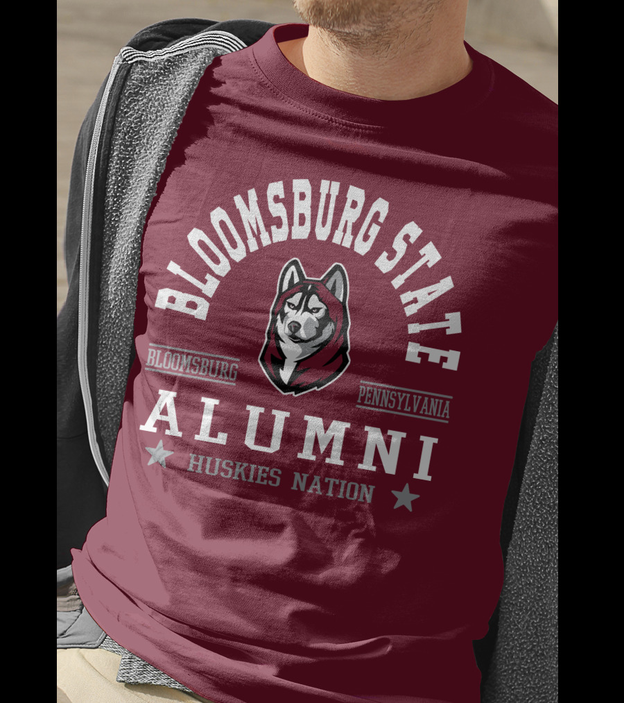 Bloomsburg State Alumni Huskies Nation Pennsylvania T-Shirt