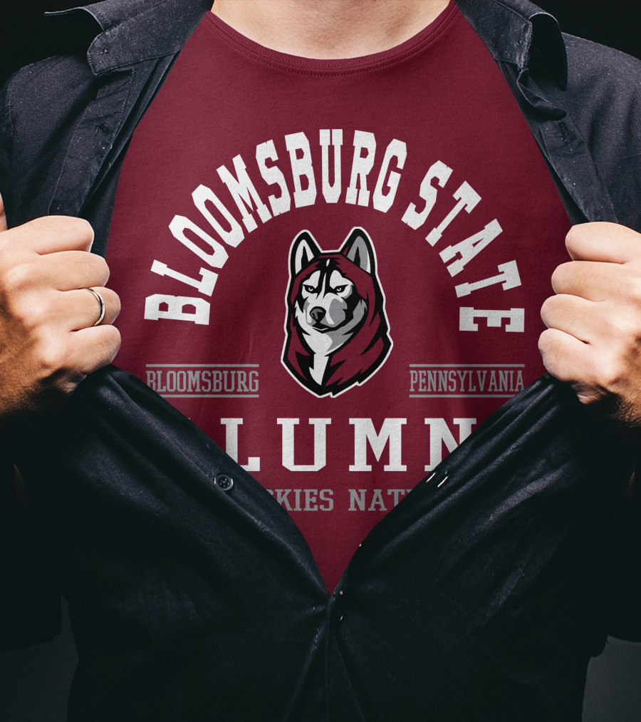 Bloomsburg State Alumni Huskies Nation Pennsylvania T-Shirt