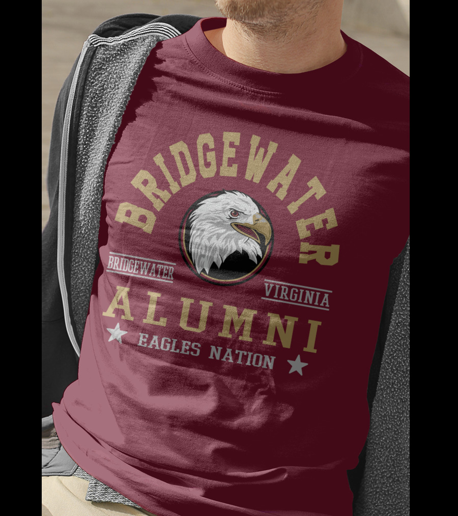 Bridgewater Virginia Alumni Eagles Nation T-Shirt