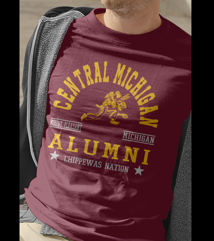 Central Michigan Alumni Mount Pleasant Chippewas Nation T-Shirt