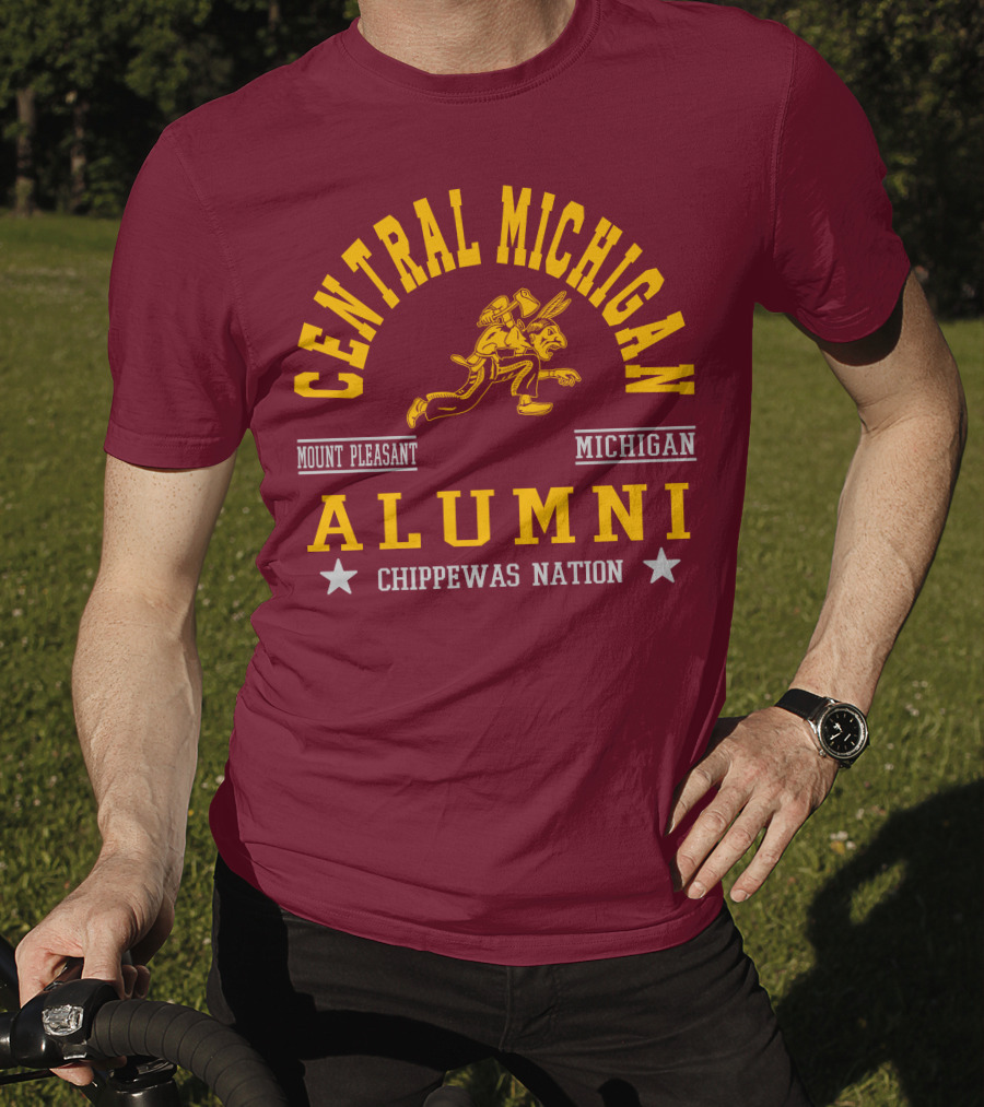 Central Michigan Alumni Mount Pleasant Chippewas Nation T-Shirt