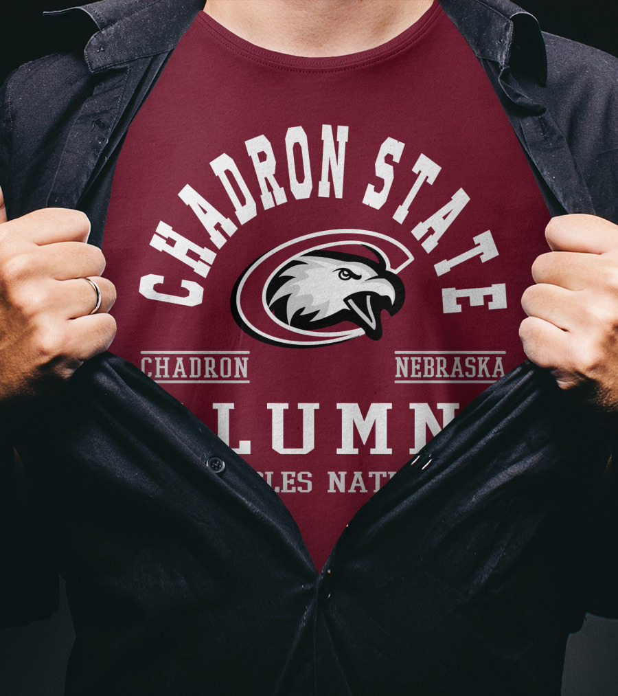 Chadron State Nebraska Alumni Eagles Nation T-Shirt