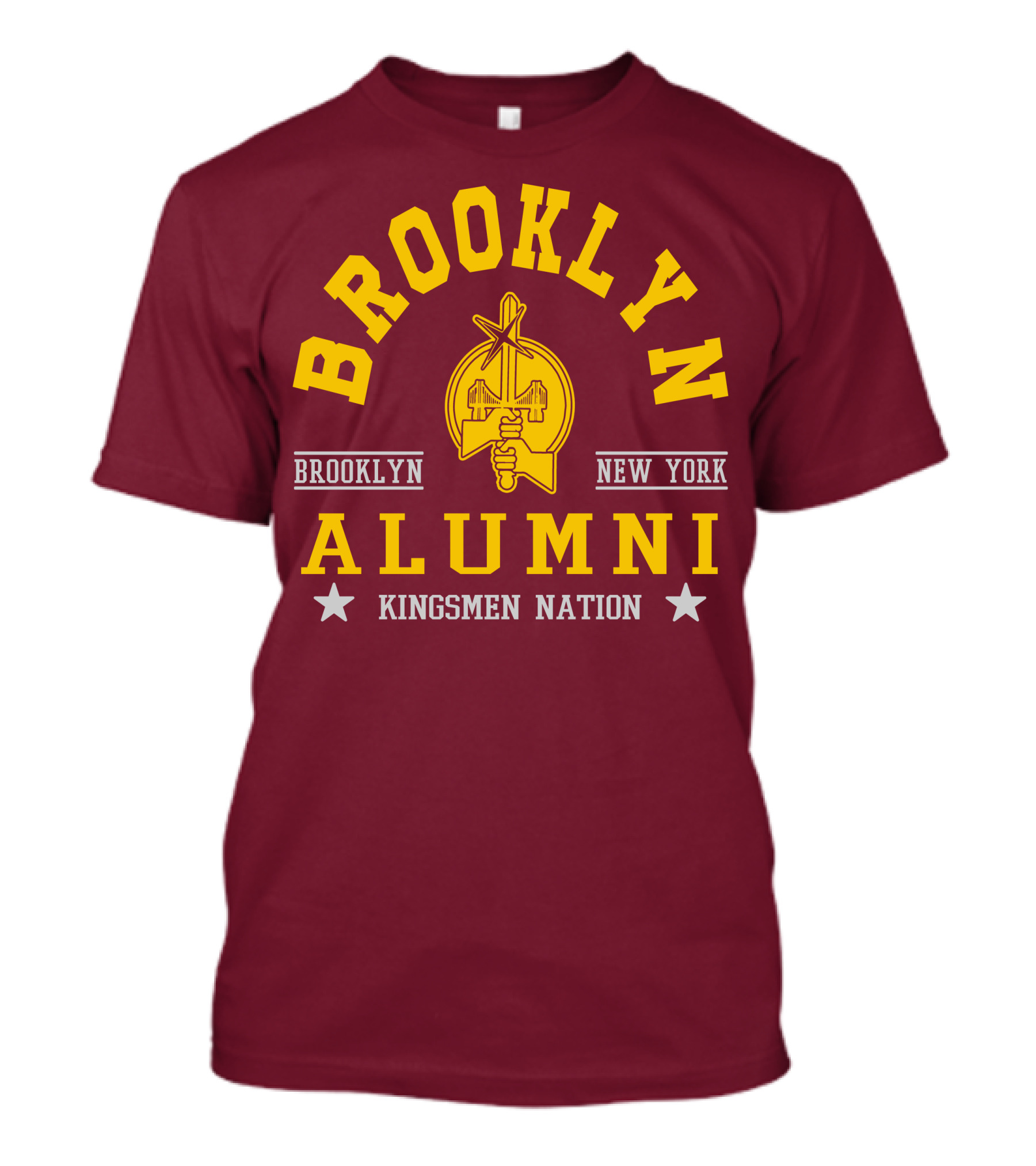 Brooklyn New York Alumni Kingsmen Nation T-Shirt