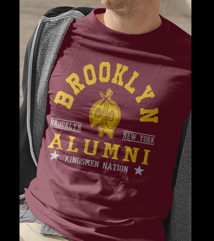 Brooklyn New York Alumni Kingsmen Nation T-Shirt