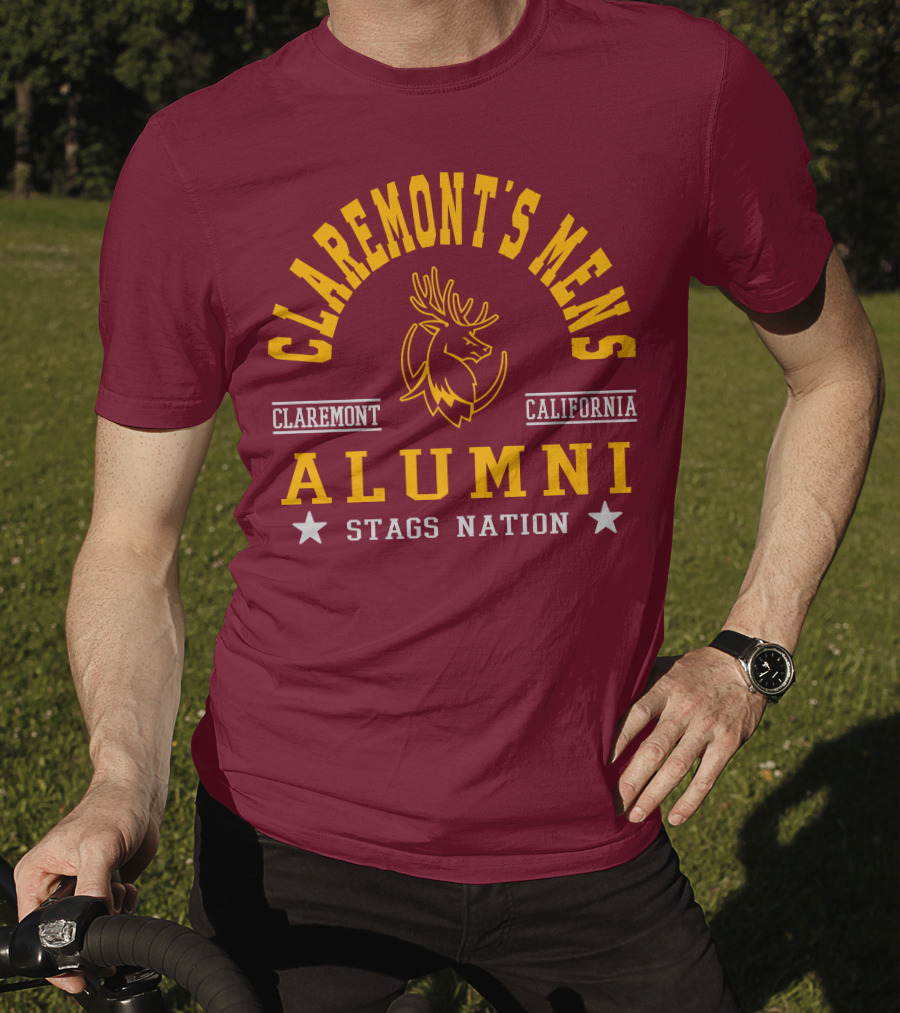 Claremont's Mens California Alumni Stags Nation T-Shirt