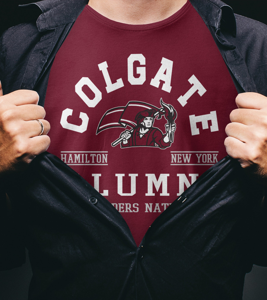 Colgate Alumni Raiders Nation Hamilton New York T-Shirt