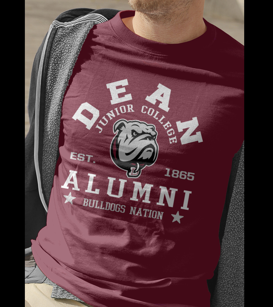 Dean Junior College Alumni Bulldogs Nation Est. 1865 T-Shirt