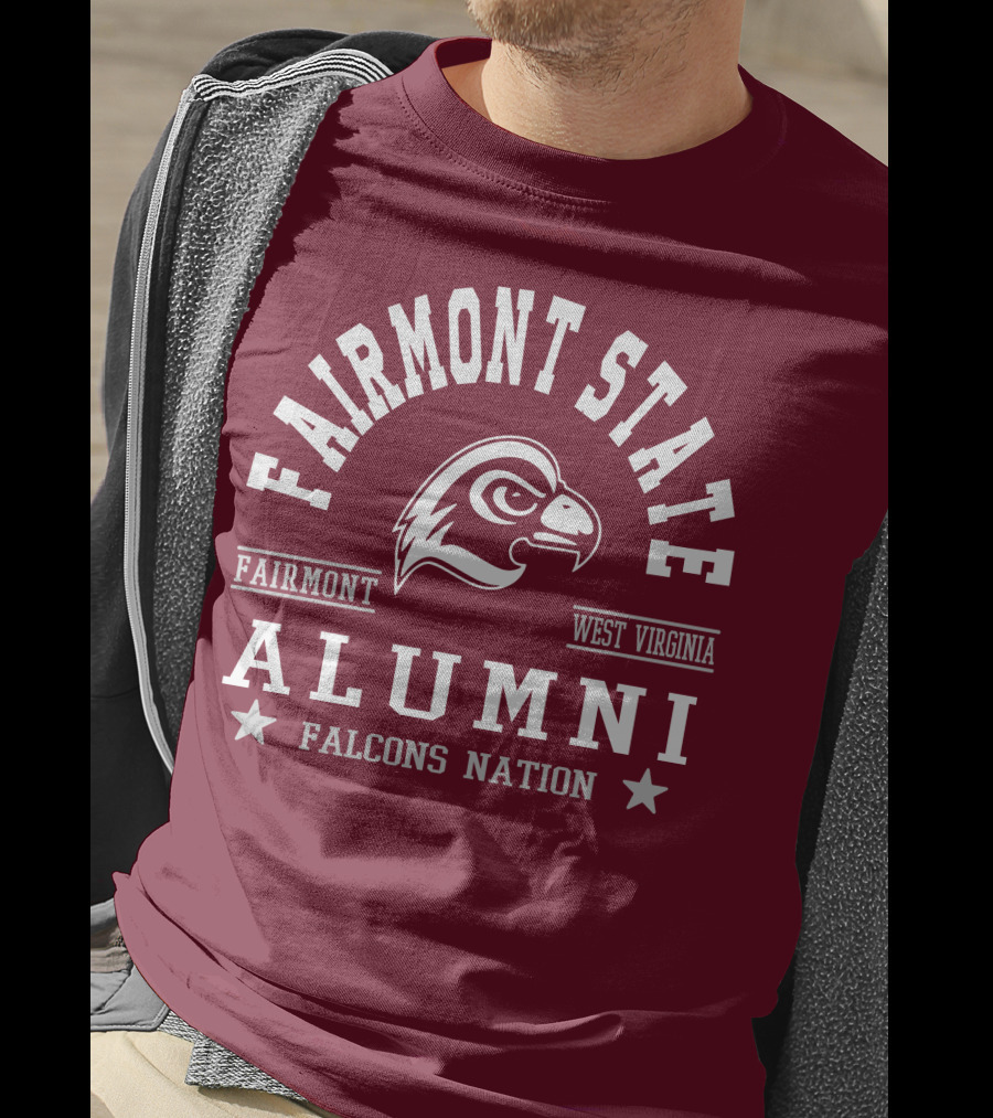 Fairmont State Alumni Falcons Nation West Virginia T-Shirt