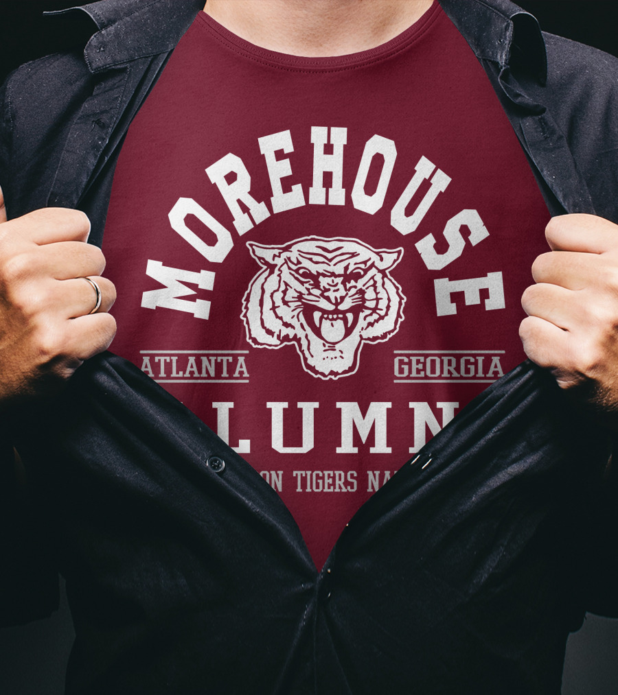 Morehouse College Alumni Maroon Tigers Nation Atlanta Georgia T-Shirt