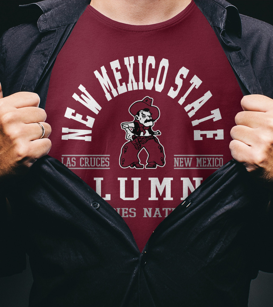 New Mexico State Alumni Las Cruces Aggies Nation T-Shirt