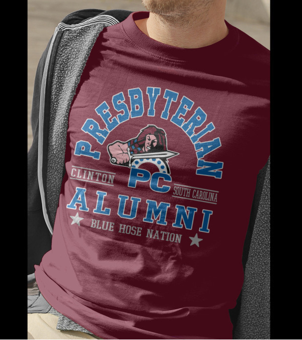 Presbyterian College PC Blue Hose Clinton South Carolina Alumni Nation T-Shirt