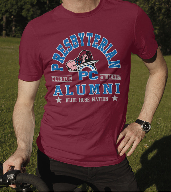 Presbyterian College PC Blue Hose Clinton South Carolina Alumni Nation T-Shirt