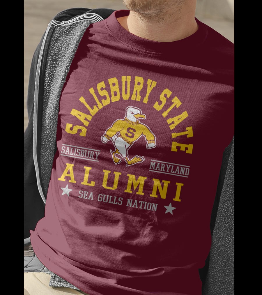 Salisbury State Maryland Alumni Sea Gulls Nation T-Shirt