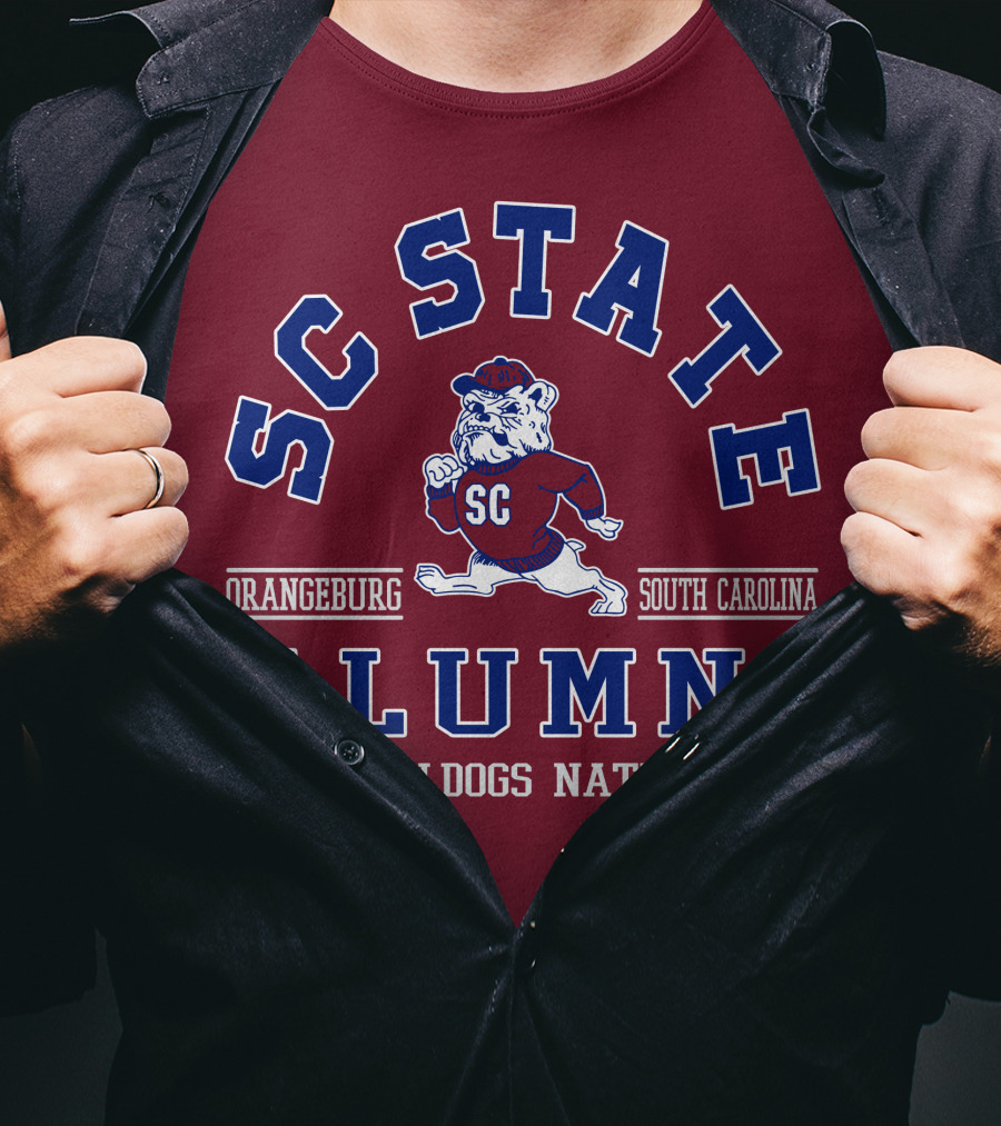 SC State Alumni Bulldogs Nation Orangeburg South Carolina T-Shirt
